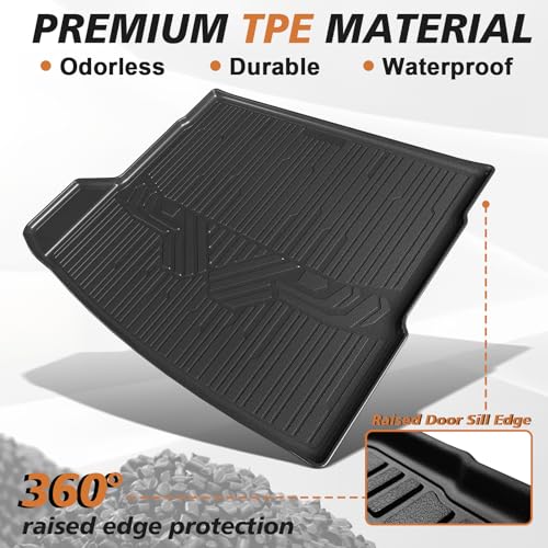 Trunk Mat All Weather Liner for 2025 2026 BMW X3 Accessories