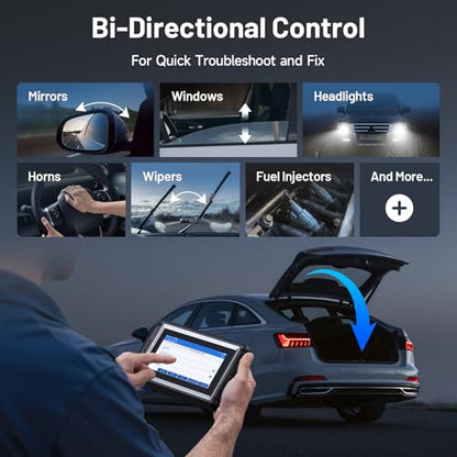 AD800BT V2.0 Bidirectional OBD2 Scanner with Lifetime Free Update