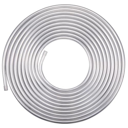 1 4" OD Aluminum Hard Fuel Line Hardline Tube Tubing Coil 10 Feet Roll