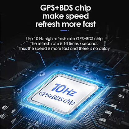 Universal Car HUD GPS Speedometer Head Up Display Digital Speed 3D Reflection for Cars Digital Speed MPH Overspeed Alarm