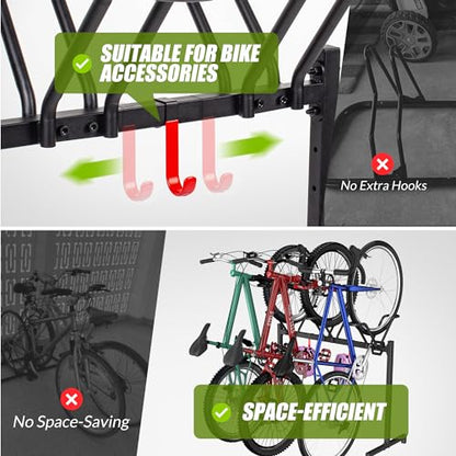 3 Bike Floor Stand (260.48 Ounce)