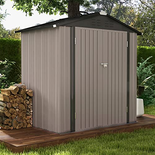 6x4 FT Outdoor Storage Shed