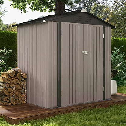 6x4 FT Outdoor Storage Shed