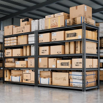 48"W Garage Shelving Heavy Duty (5 Count)