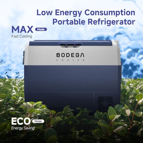 64QT 12 Volt Car Refrigerator Portable Single Zone With Wheels