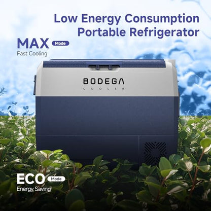64QT 12 Volt Car Refrigerator Portable Single Zone With Wheels