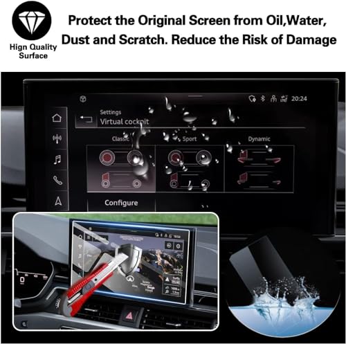 10.1" Tempered Glass Screen Protector for Audi Q5