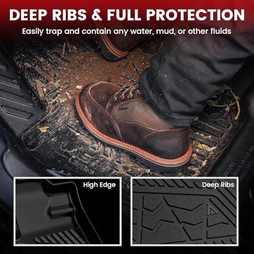 Floor Mats for Honda Ridgeline 2026 2025 2024 2023 (2 Count)