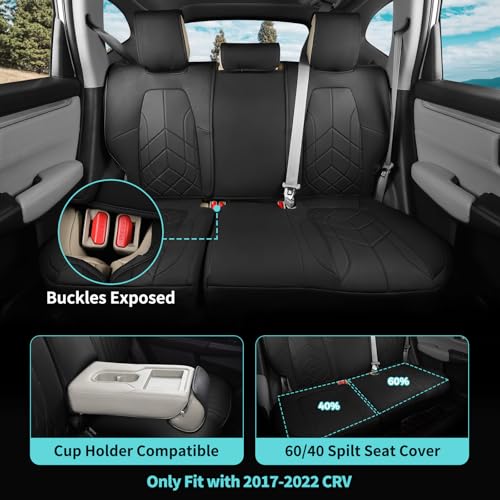 for Honda CRV Seat Covers Custom Fit 2017