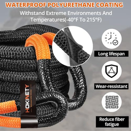 Kinetic Recovery Tow Rope