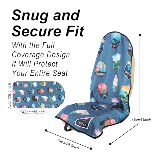 Car Seat Cover Protector Front Seats