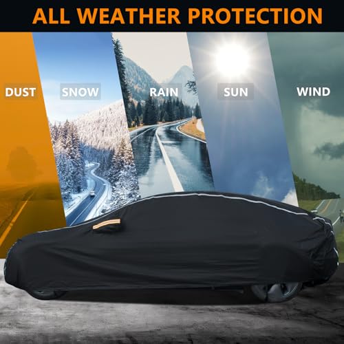 Car Cover Waterproof All Weather for 196"