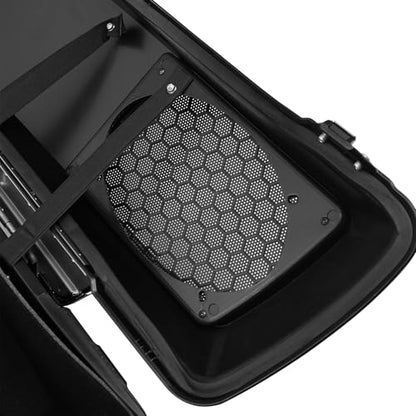 Vivid Black Hard Saddle Bags Speaker Lid Key Compatible with 1994