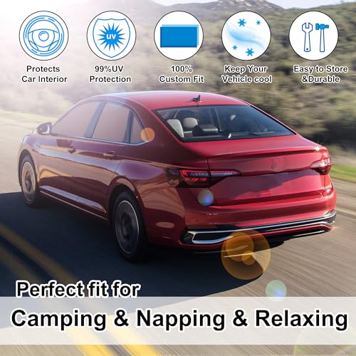 Window Shades for Volkswagen VW Jetta 2019 (7 Count)