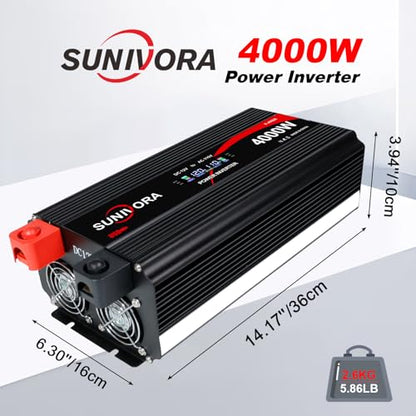 4000 Watt Power Inverter 12V to 110V