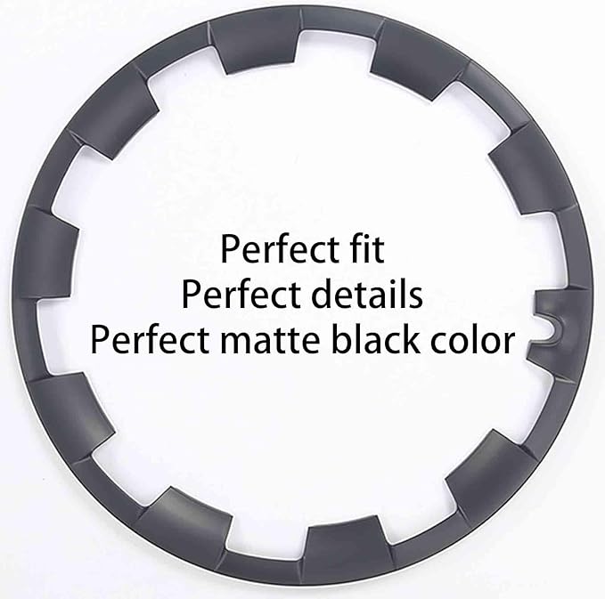 for Tesla Model Y 20 Inch Wheel Rim Protector Hubcaps Induction Wheels Rim Cover Tire Trim Rings Matte Black 4Pcs Model Y Accessories