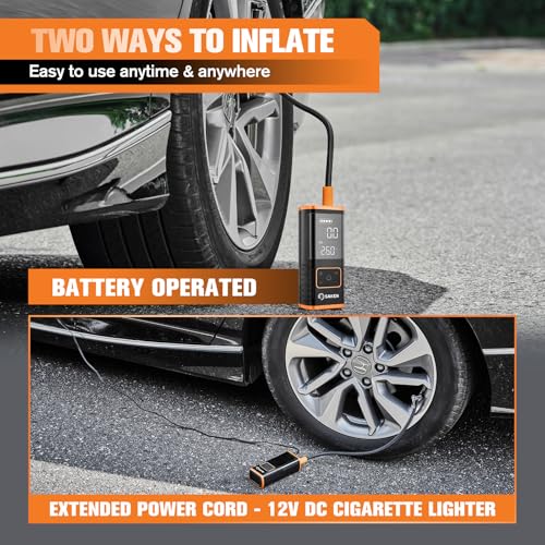 Tire Inflator Portable Air Compressor