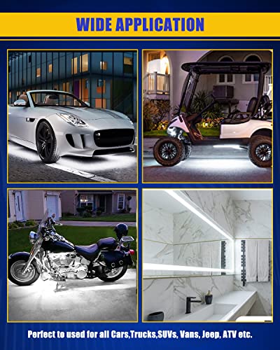 12V Car LED Strip Light (4 Count)