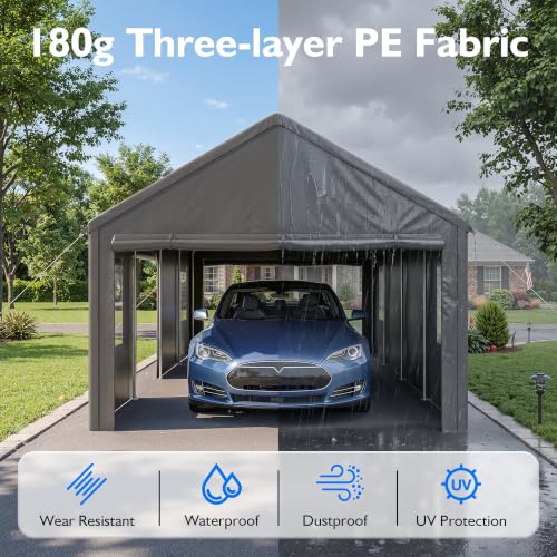 13x25 FT Heavy Duty Carport