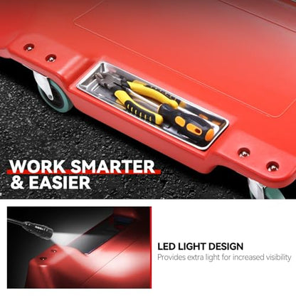 40 in Low Profile Car Rolling Mechanic Creeper