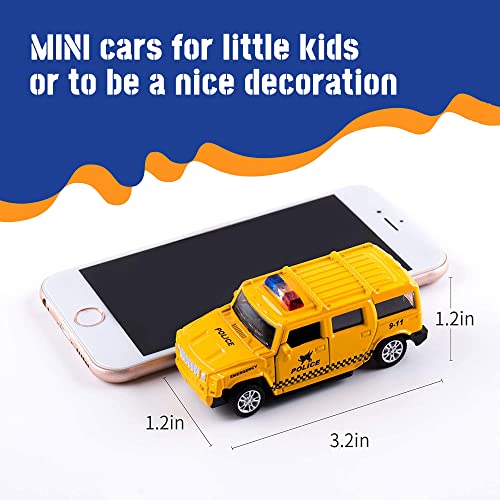 Die Cast Metal Toy Cars Open Doors (5 Count)