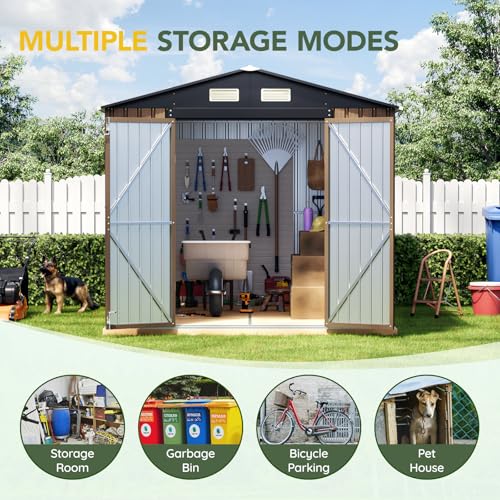 Outdoor Steel Storage Shed