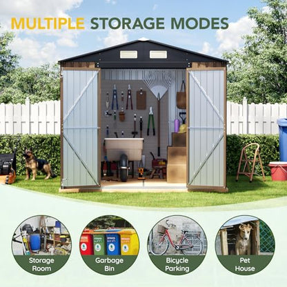 Outdoor Steel Storage Shed