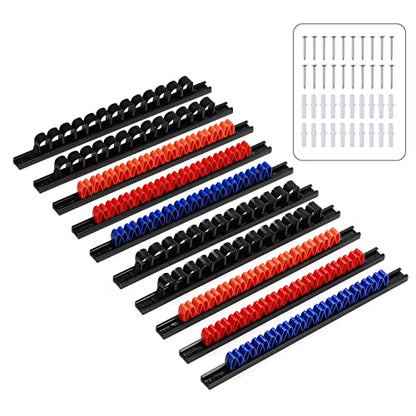 10 pcs Screwdriver Organizer and Wrench Organizer