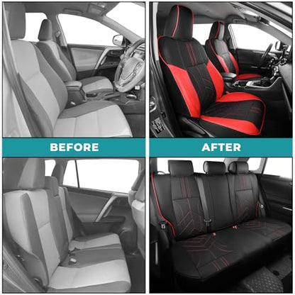 for Toyota RAV4 Seat Covers 2013 2014 2015 2016 2017 2018 RAV 4 XLE SE Limited Platinum Adventure