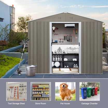 6x8 FT Outdoor Storage Shed