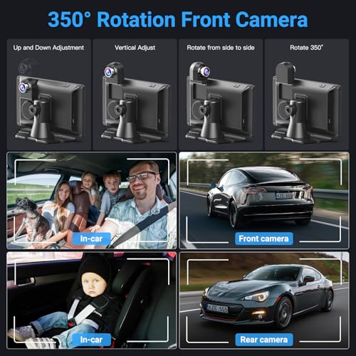 W703 7" for Apple CarPlay & Android Auto Dual Cam