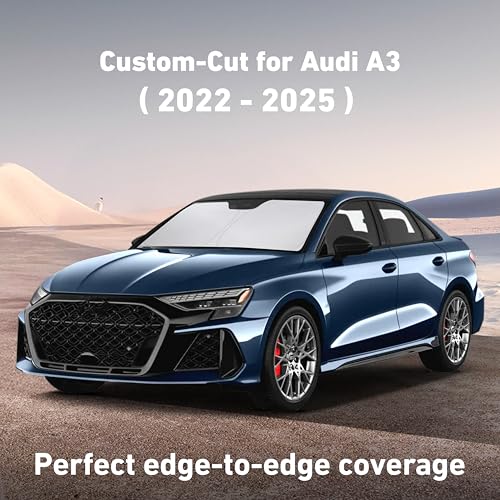 Windshield Sunshade Compatible for Audi A3 2022