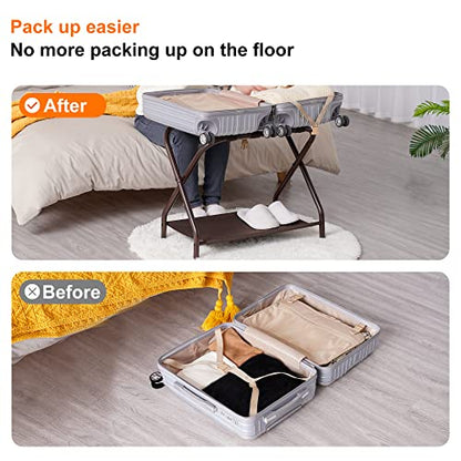 Luggage Rack for Guest Room (2 Count)
