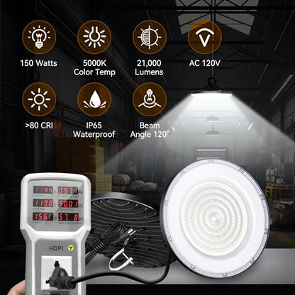 10 Pack UFO High Bay Led Shop Lights 150W (10 Count)