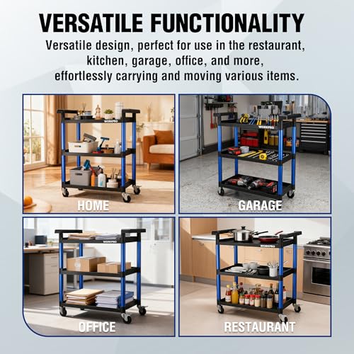 3 Tier Service Utility Cart