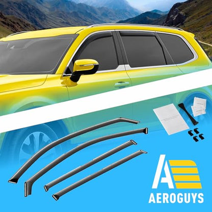 Extra Durable Window Deflectors in (4 Count)