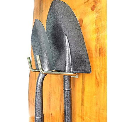 2 Pack E Track Heavy Duty Shovel Hanger (2 Count)