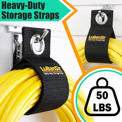 9 Pack 13“Extension Cord Holder Organizer for Organization (9 Count)