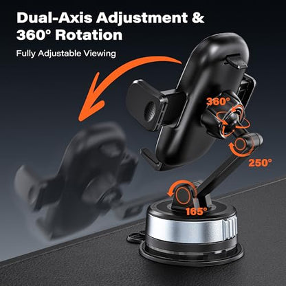 Phone Holder for Car Dashboard & Windshield