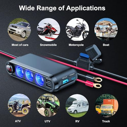 Cigarette Lighter Splitter