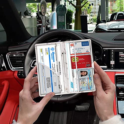 Car Registration and Insurance Card Holder