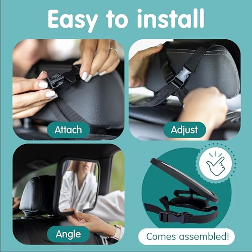 Baby Car Mirror & Window Shade Bundle (3 Count)