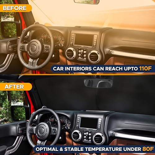 Jeep Windshield Sun Shade