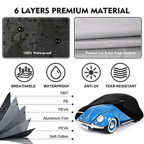 Waterproof Car Cover for VW Beetle Sedan 2