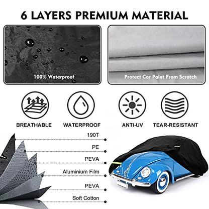 Waterproof Car Cover for VW Beetle Sedan 2