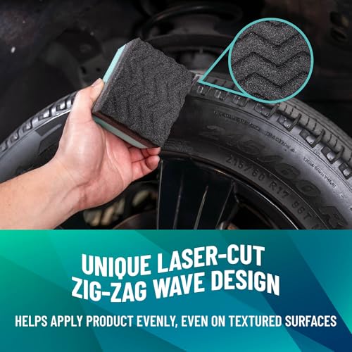 Wonder Wave Durafoam Large Tire Shine Applicator (4 Count)