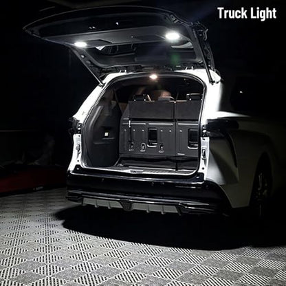 8 Piece CooL White LED Interior Lights Kit for Toyota RAV4 2016 2017 2018 2019 2020 2021 Super Bright 6000K Interior LED Lights Bulbs Package + Install Tool (8 Count)