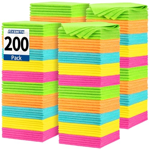 Microfiber Cleaning Cloth (200 Count)