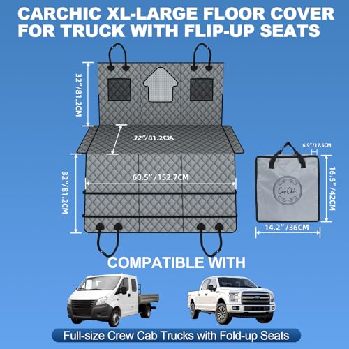 Dog Car Seat Cover for Back Seat