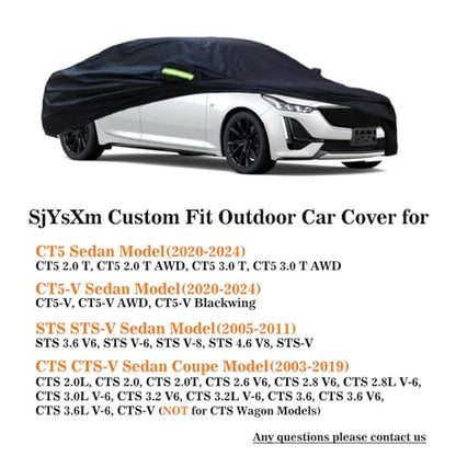 Custom Car Cover Compatible with Cadillac CT5